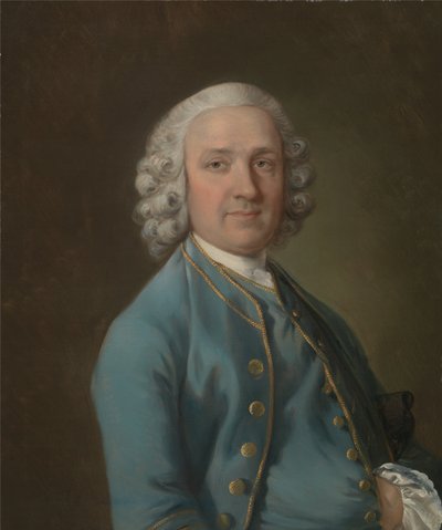 Ein Mann namens Mr. Wood, der Tanzmeister von Thomas Gainsborough